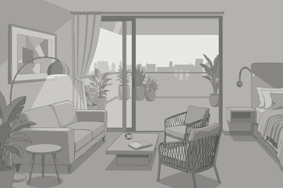Three-Bedroom Apartment